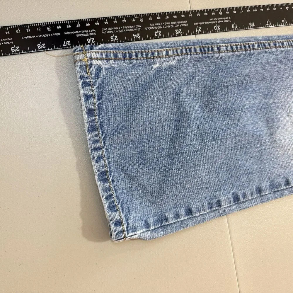 Aeropostale Light Blue Bootcut Jeans for Men